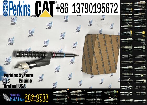 Genuine for Ccaterpillar Fuel Injector 289-0753 2890753 New Engine Part for Ccaterpillar C15 Diesel Construction Machinery Parts