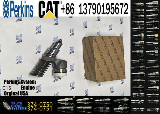 Great Quality Diesel Engine Fuel Injector 374-0750 374-0751 253-0616 For CAT C15 253-06915 253-0635 211-3025 239-4909 211-3023
