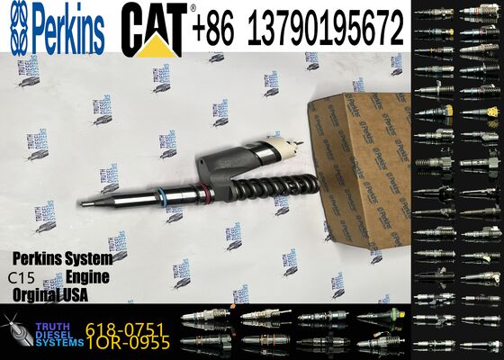 Excavator Part Fuel Injector Assembly 618-0751 253-0617 374-0751 6180751 2530617 3740751 for Engine C15 C18 C27 C32 CAT