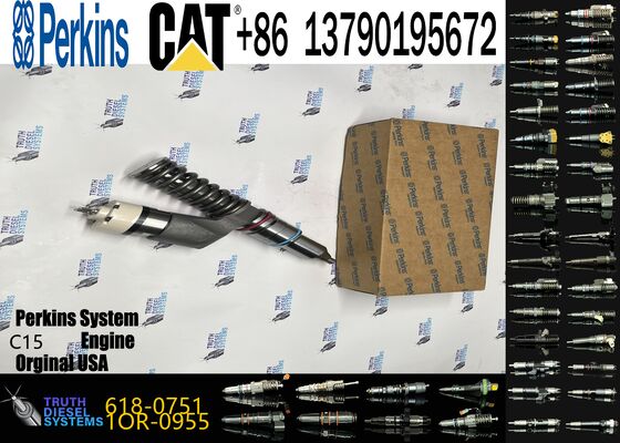 Excavator Part Fuel Injector Assembly 618-0751 253-0617 374-0751 6180751 2530617 3740751 for Engine C15 C18 C27 C32 CAT