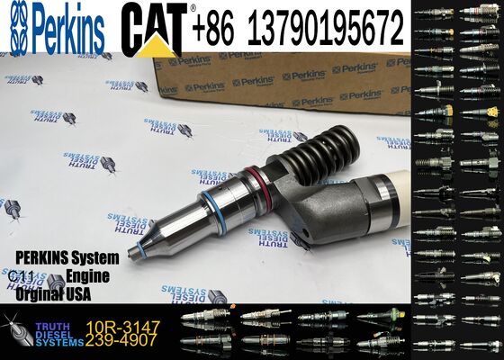 C11 Fuel Injector 249-0712 2490712 10R3147 10R-3147 for Parts 14M, 725, 730, 966H, C11, R1600H, R1700G, RM-300