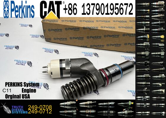 249-0713 294-3002 349-0705 249-0708 Fuel Injector for C11 C13 Diesel Engine 345C 349D Excavator Construction Machinery Parts
