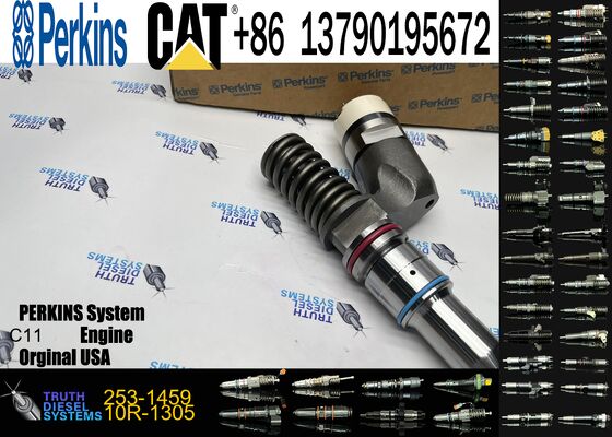 Excavator Accessories Fuel Injector 239-4907 249-0707 253-1459 10R-1305 10R-3147 for C11 Construction Machinery 6 Month