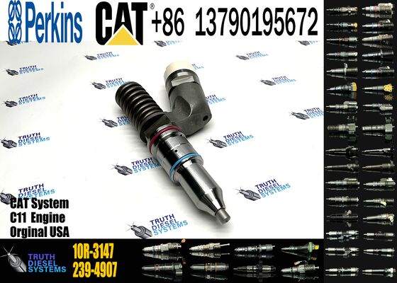 High Quality and Durable Engine Assembly Components Diesel Fuel Injector 249-0712 10R-3147 239-4907 249-0709 for C9 Engine