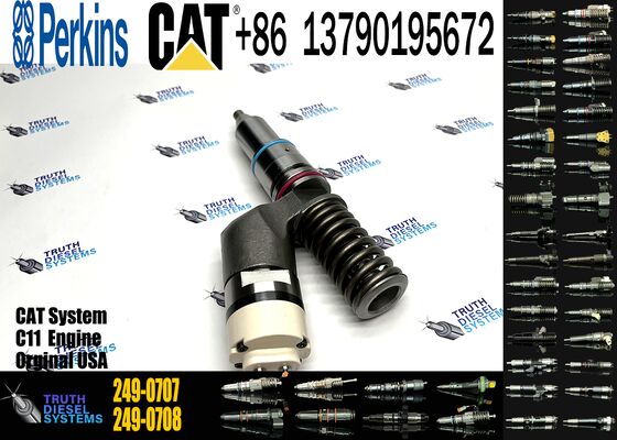 C11 Diesel Engine Parts Fuel Injector 249-0712 2490712 10R3147 249-0707 2490707 10R1305 Fuel Injector for Excavator 385C