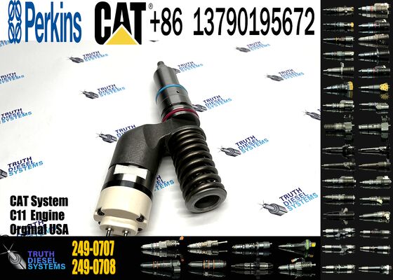 C11 Diesel Engine Parts Fuel Injector 249-0712 2490712 10R3147 249-0707 2490707 10R1305 Fuel Injector for Excavator 385C