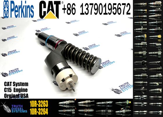 Fuel Injector 244-7716 249-0709 10R-1273 10R-9236 253-0614 10R-3263 253-0615 10R-3264 Fits for C15 Engine Excavator Truck Parts engine spare Auto vehicle parts