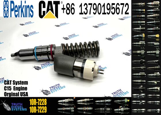 Excavator Injector 2113028 211-3028 10R7228 10R-7228 for C18 Engine Parts Diesel Nozzle Assembly