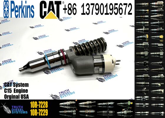 Excavator Injector 2113028 211-3028 10R7228 10R-7228 for C18 Engine Parts Diesel Nozzle Assembly