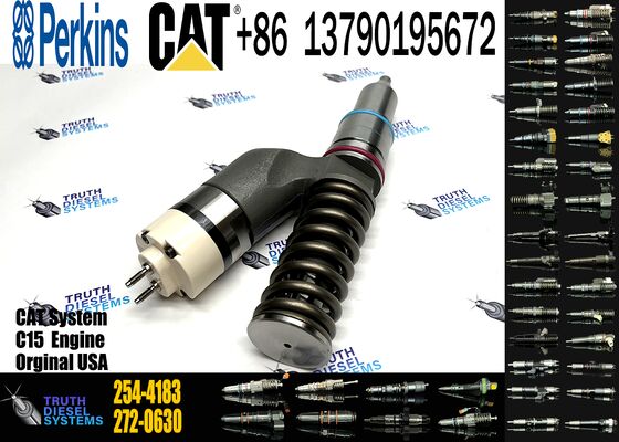 Diesel Fuel Injector 253-0615 2530615 6PCS Fuel Injector 280-0574 291-5911 254-4183 for C15 C18 Excavator Engine Engine Parts