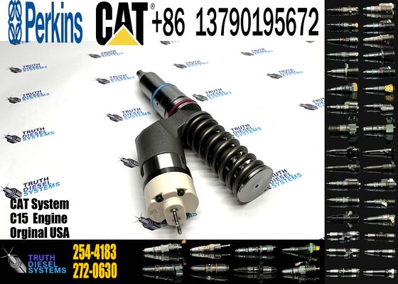 Diesel Fuel Injector 253-0615 2530615 6PCS Fuel Injector 280-0574 291-5911 254-4183 for C15 C18 Excavator Engine Engine Parts